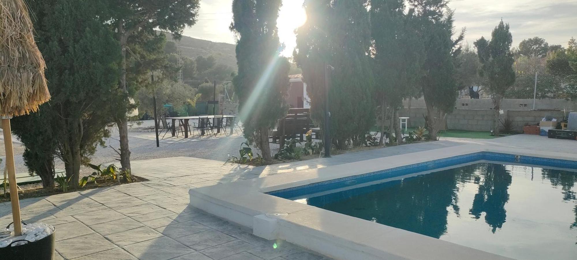 אלצ'ה Casa Rural Con Piscina Climatizada Y Barbacoa A 10 Km De Alicante Y Playas, 3000 M2 De Terreno מראה חיצוני תמונה